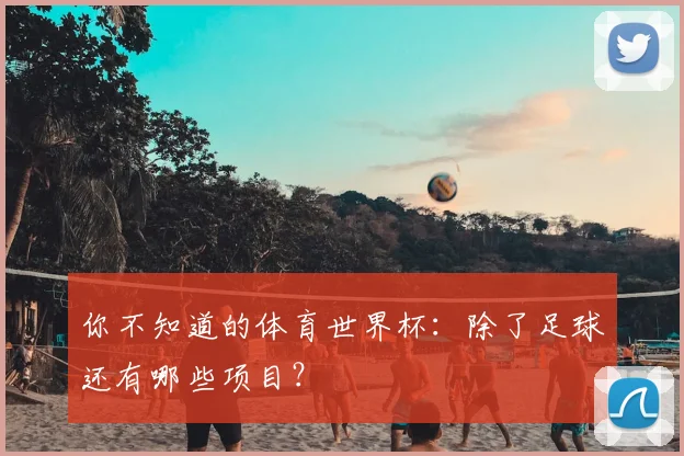 你不知道的体育世界杯:除了足球还有哪些项目?